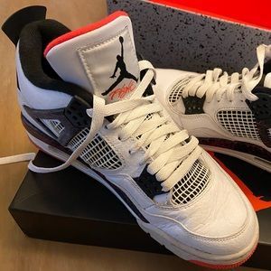 AIR JORDAN 4 RETRO 'PALE CITRON